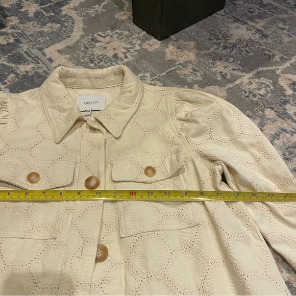 Greylin Cream Utility Jacket - Picture 5 of 6